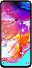 SAMSUNG GALAXY A70 CORAL FRONT